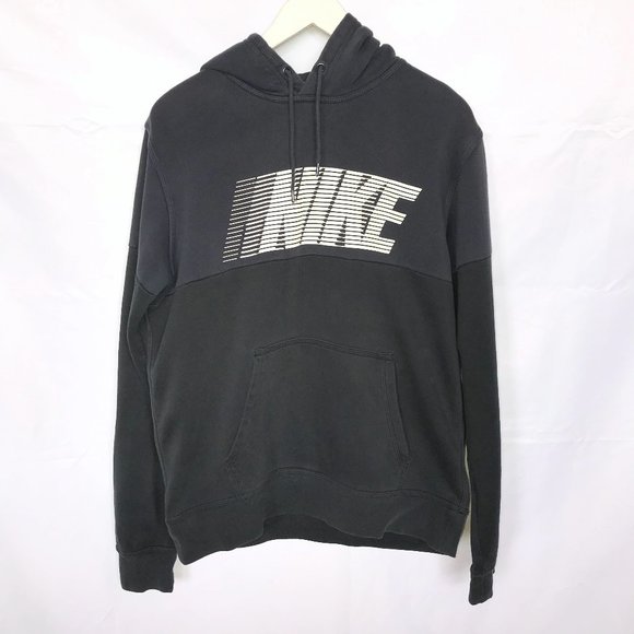Nike Vintage Gray Two Tone Hoodie - Picture 1 of 7